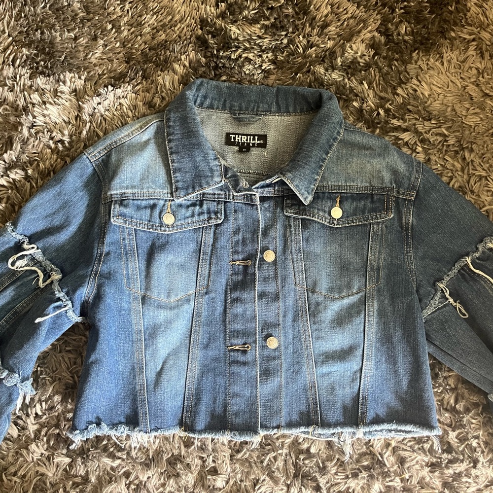 Crop Denim Jacket